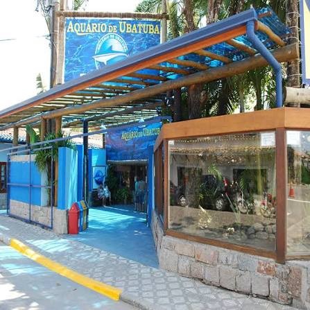 Entrada do Aquário de Ubatuba